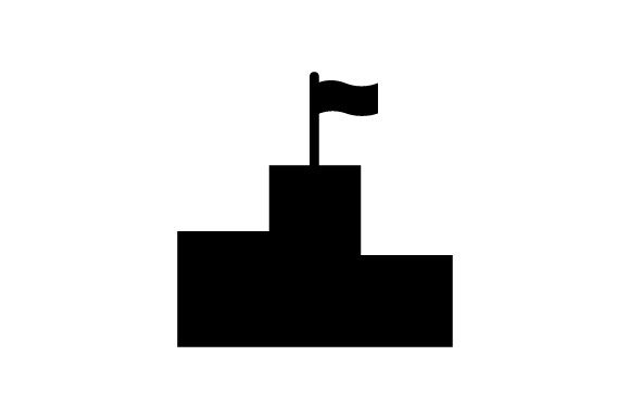 Business Achievement Ranking Podium Graphics for Icons