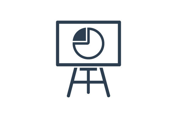 Business Sales Report Icon: A Versatile Graphic for Brand and Marketing Use
