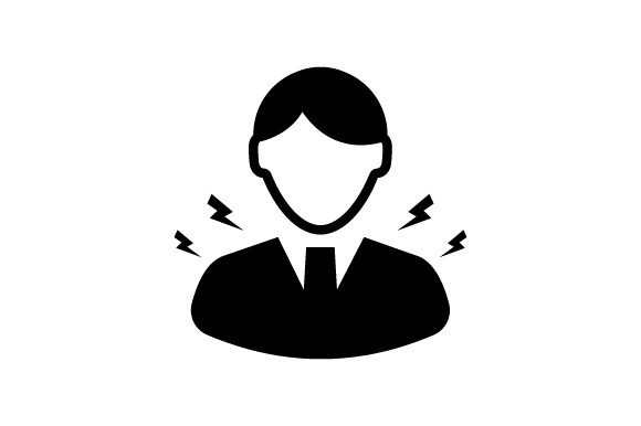 Corona Virus Symptoms Body Pain Icon for Local Business Graphics