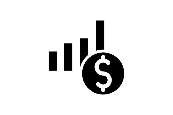 Earning Report Icon: A Versatile Graphic Design Asset for Crafters