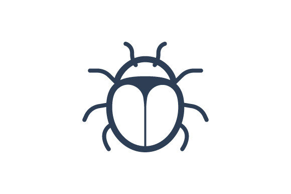 Insect Icon: A Versatile Graphic Design Asset for Modern Branding