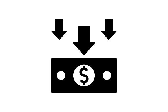 Money Transaction Icon: A Versatile Graphic Design Asset for Modern Branding