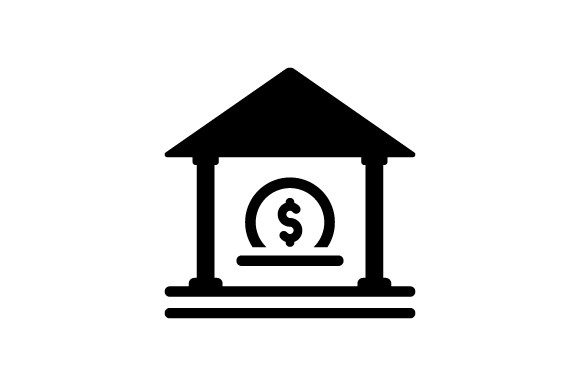 Saving Money in the Bank Icon: A Versatile Graphic for Modern Branding